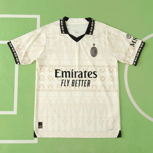 2324 season AC Milan fourth beige Fan version