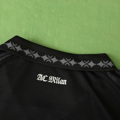 2324 season AC Milan fourth black Fan version