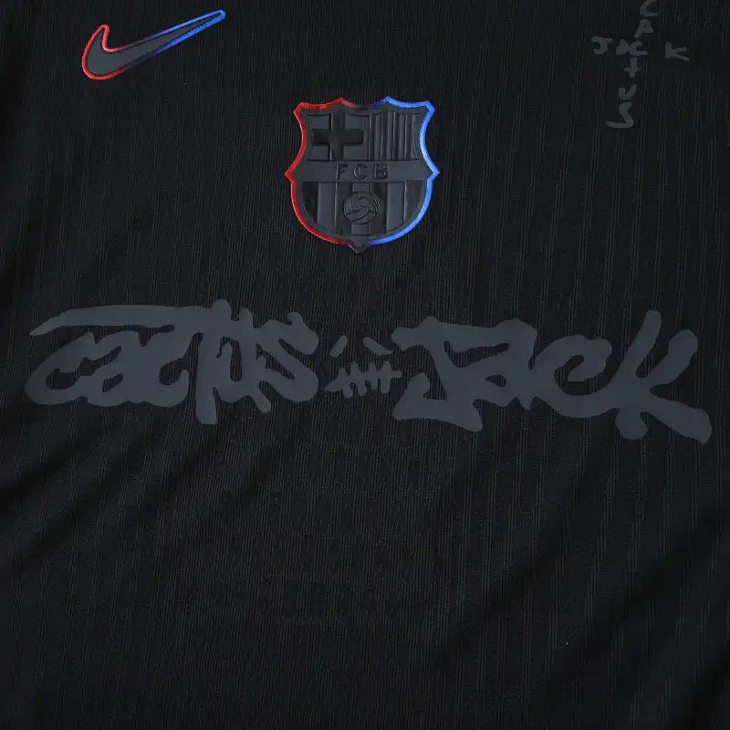 Limited Edition FC BARCELONA X TRAVIS SCOTT jersey. FC Barcelona 24/25 away