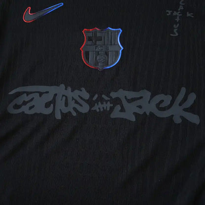 Limited Edition FC BARCELONA X TRAVIS SCOTT jersey. FC Barcelona 24/25 away